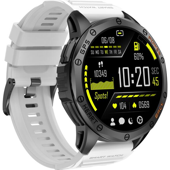 Zegarek męski SMARTWATCH GRAVITY GT24-2 BK/BK/WH