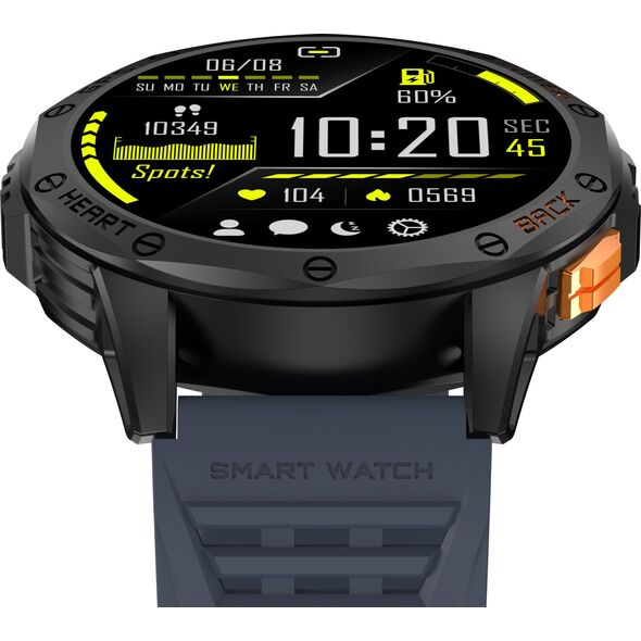 Zegarek męski SMARTWATCH GRAVITY GT24-1 BK/BK/BK