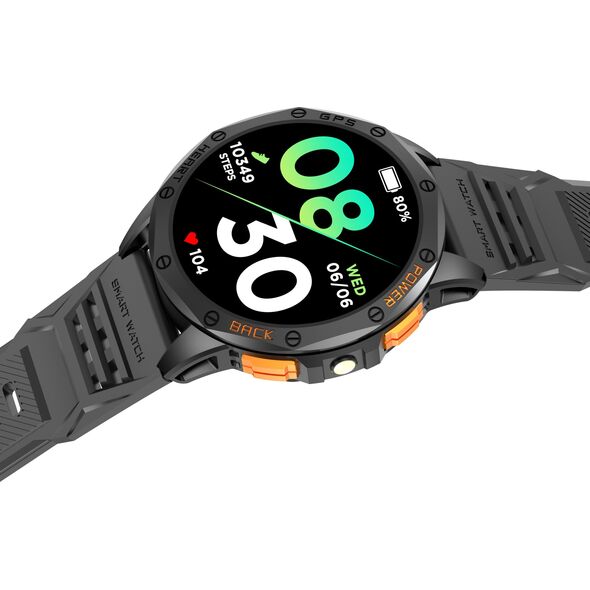 Zegarek męski SMARTWATCH GRAVITY GT24-1 BK/BK/BK