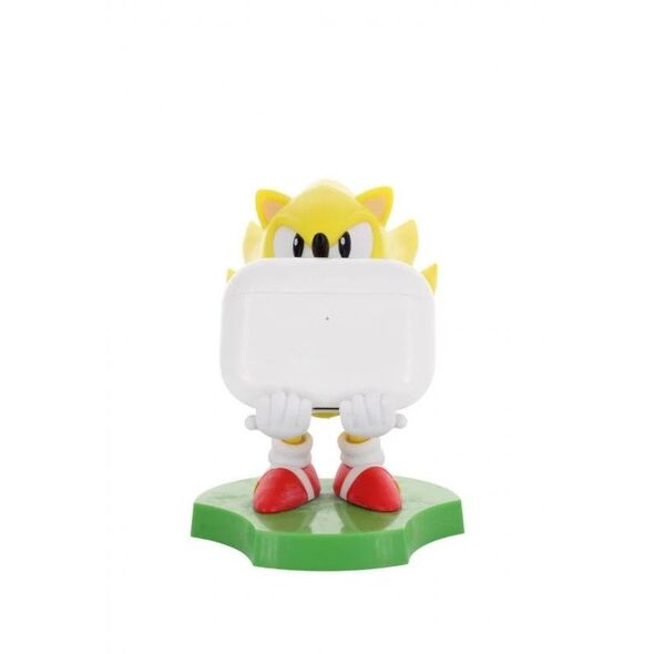 Exquisite Gaming Stojak na słuchawki Sonic the hedgehog Super Sonic Cable Guys (11 cm)