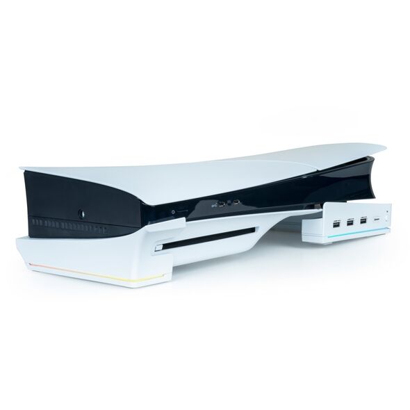 NACON PS5 SLIM Podstawka na konsolę RGB z HUB USB