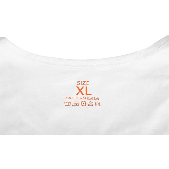 Podkoszulka 2-pack, biała, czarna, rozmiar XL