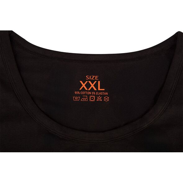 Podkoszulka 2-pack, biała, czarna, rozmiar XXL