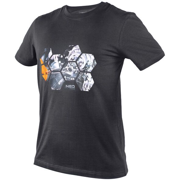 T-shirt z nadrukiem, warsztat, rozmiar S
