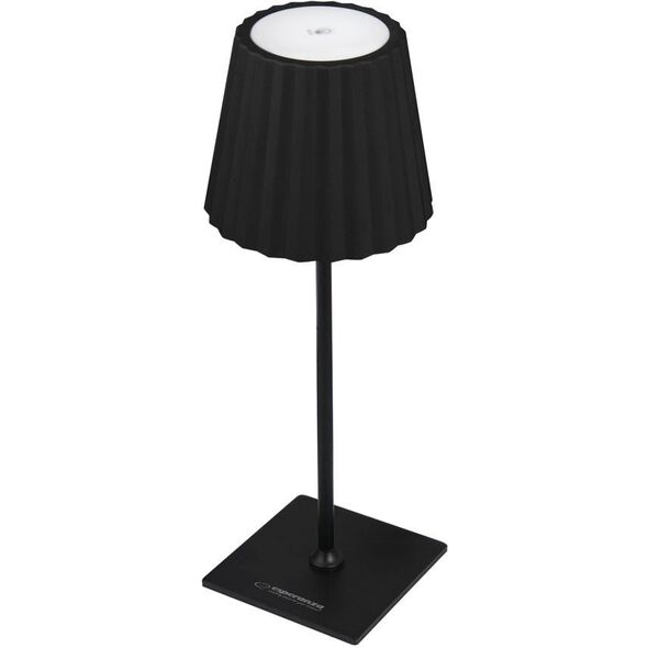 ELD120K Esperanza lampka biurkowa led turais czarna