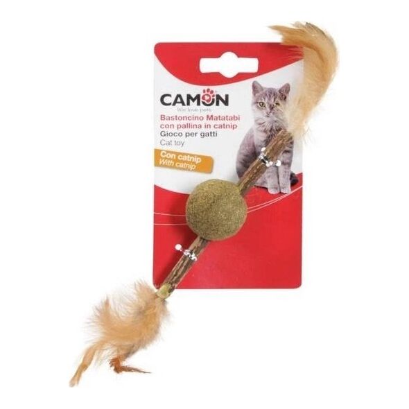 Camon Camon Cat Toy Matatabi Kij z piłką z kocimiętką