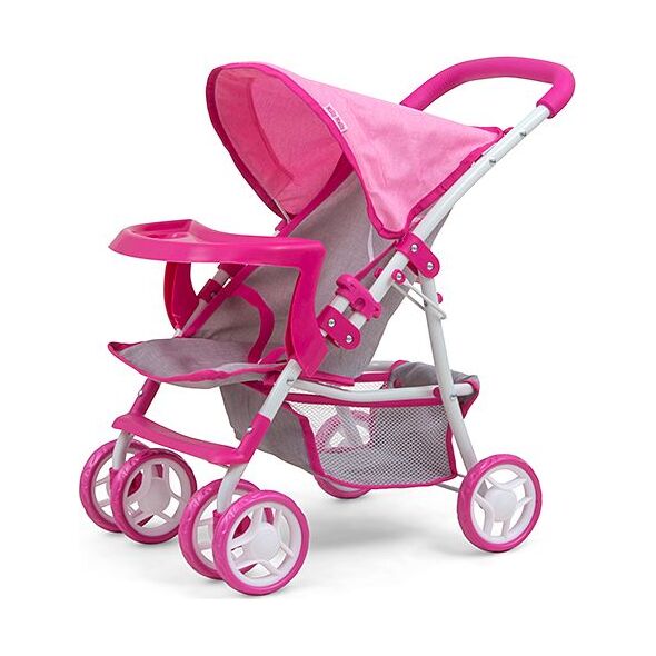 Milly Mally Wózek dla lalek Kate Prestige pink
