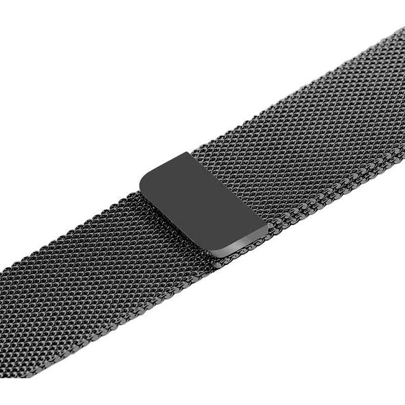 Crong Milano Steel - Pasek ze stali nierdzewnej do Apple Watch 38/40/41/42 mm (grafitowy)