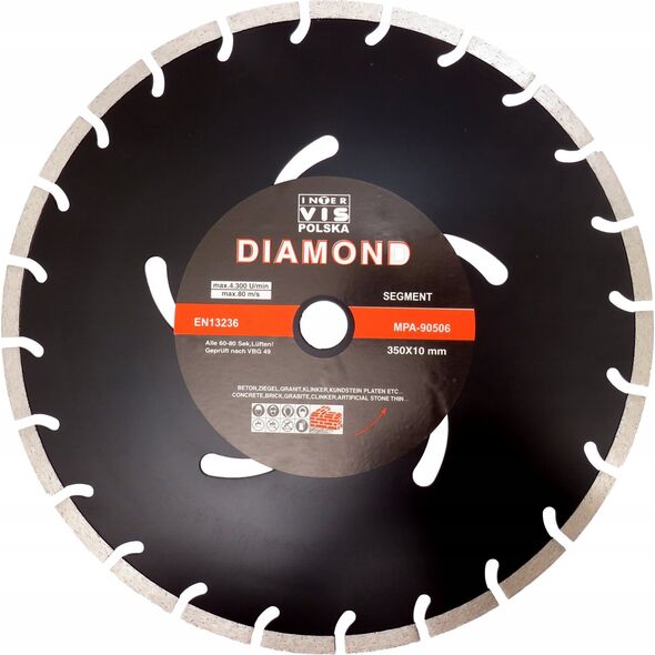 Silver TARCZA D.STONER 350mm SEG.