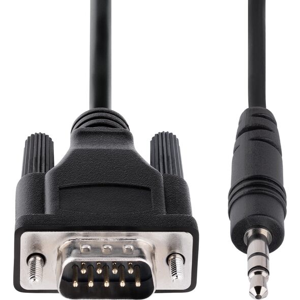 Adapter USB StarTech StarTech 9M351M-RS232-CABLE zmieniacz płci / kabli DB-9 3.5mm Czarny