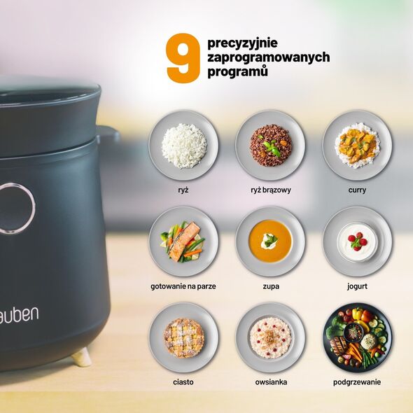 Ryżowar Lauben Multifunction Rice Cooker 1500BW