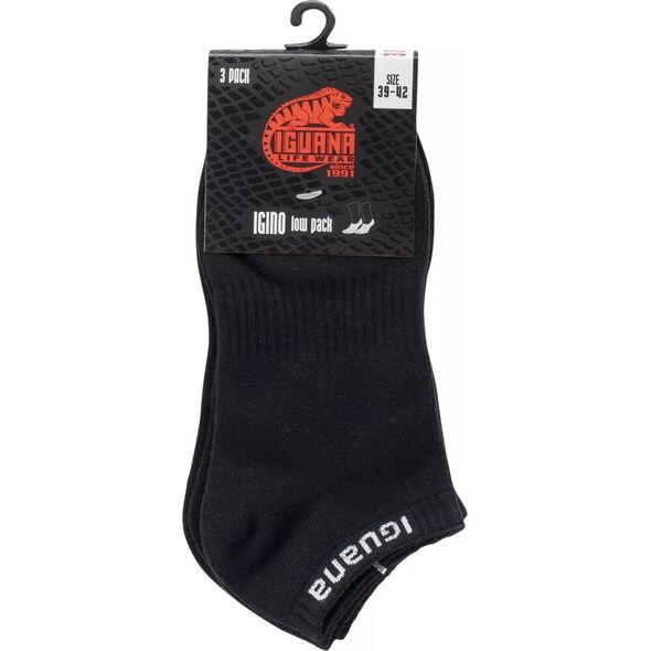 Skarpety do koski bawełniane Iguana Igino Low 3 Pack rozmiar 39-42