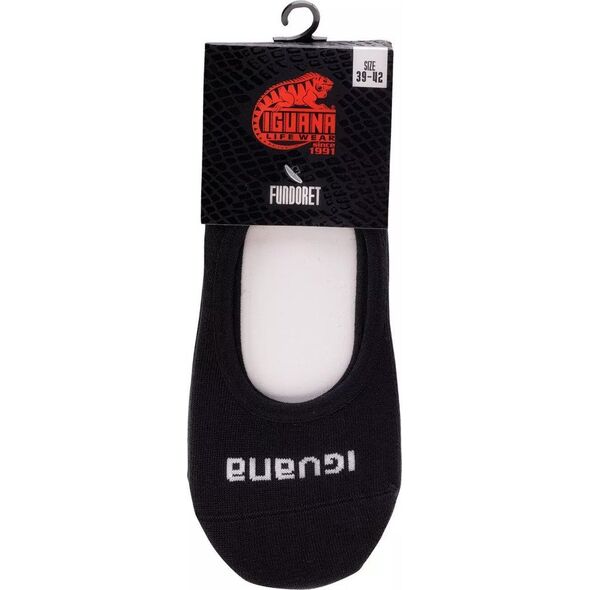 Skarpety stopki Iguana FUNDORET 3 PACK czarny rozmiar 35-38