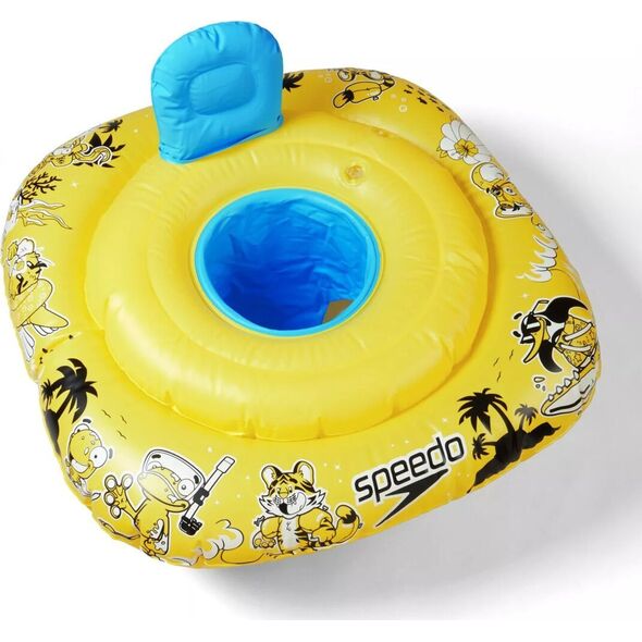 Akcesoria dmuchane Speedo SWIM SEAT 0-1 IU bright yellow/black/azure blue