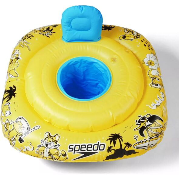 Akcesoria dmuchane Speedo Swim Seat 1-2 Iu bright yellow/black/azure blue