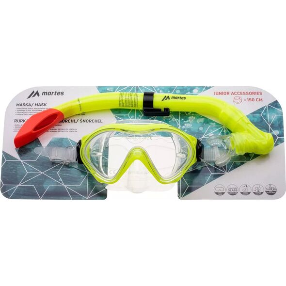 Dziecięcy zestaw do nurkowania maska+fajka Martes essentials Izzos Jr set
