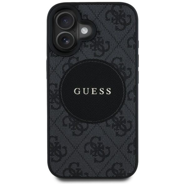 Etui Guess 4G Circle Classic Logo        MagSafe do iPhone 16 czarny