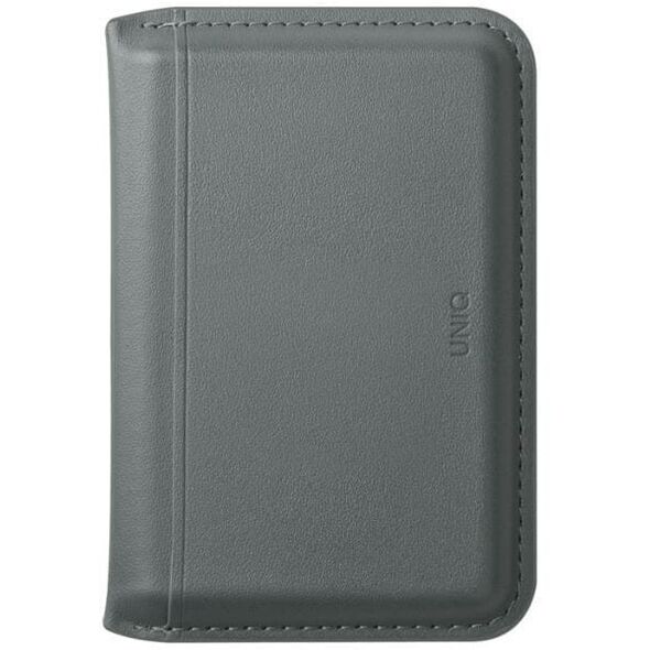Magnetyczny portfel RFID UNIQ Lyden DS   stojak na telefon zielony