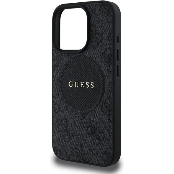 Etui Guess 4G Circle Classic Logo        MagSafe do iPhone 16 Pro Max czarny