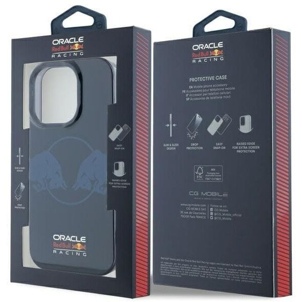 Red Bull RBHMP16L24HIDBV iPhone 16 Pro   6.3" hardcase granatowy/navy IML Two Bulls MagSafe