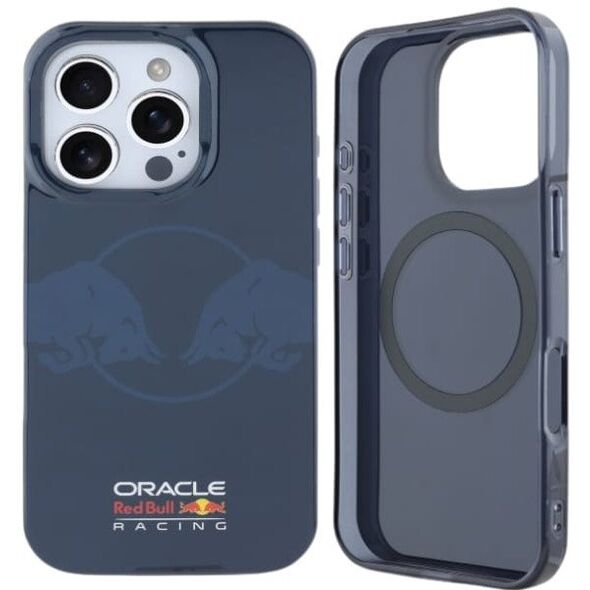 Red Bull RBHMP16L24HIDBV iPhone 16 Pro   6.3" hardcase granatowy/navy IML Two Bulls MagSafe