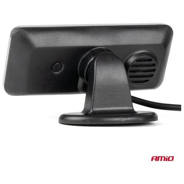 AMiO Czujniki parkowania cofania czarne wewnętrzne 16,5mm 8szt LED 3D AMIO-03196