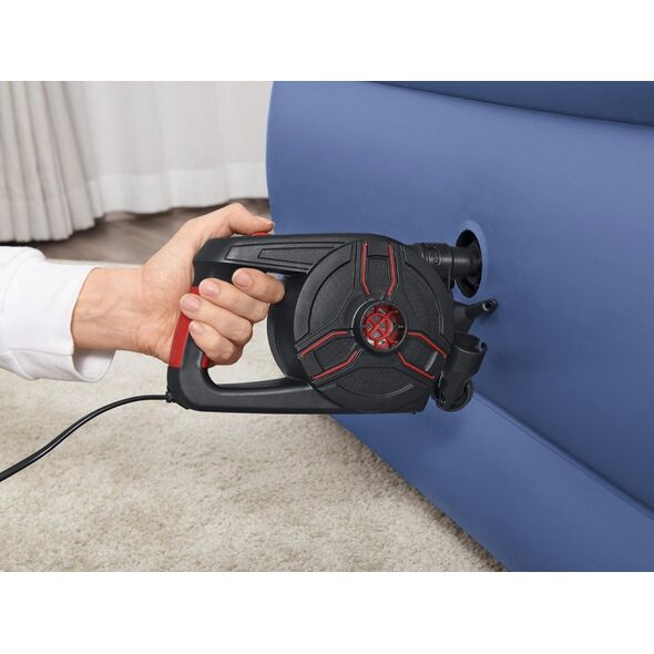 Bestway pompka eklektyczna Powergrip PRO do gniazdka+4adaptery 62247 EDUKAMP