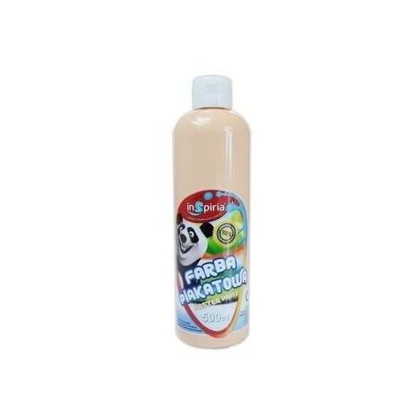 Farba plakatowa cielista 500ml EDUKAMP