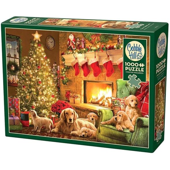 Puzzle 1000 Świąteczny kominek G3 EDUKAMP