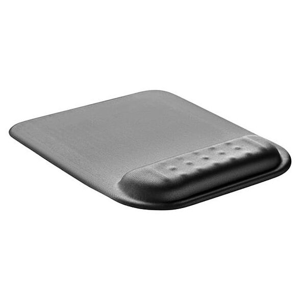 Podk�adka pod mysz i nadgarstek, Powerton Ergoline Dark Edition, ergonomiczna, szara, piana, Powerton