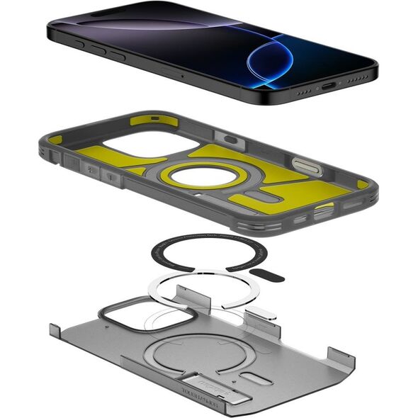Spigen Tough Armor MAG Case for iPhone 16 Pro Max Black