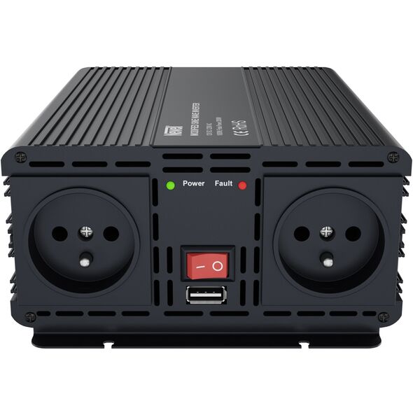 NEWELL NL3676 Przetwornica napięcia z modyfikowaną sinusoidą - 12 V / 230 V, 1000 W