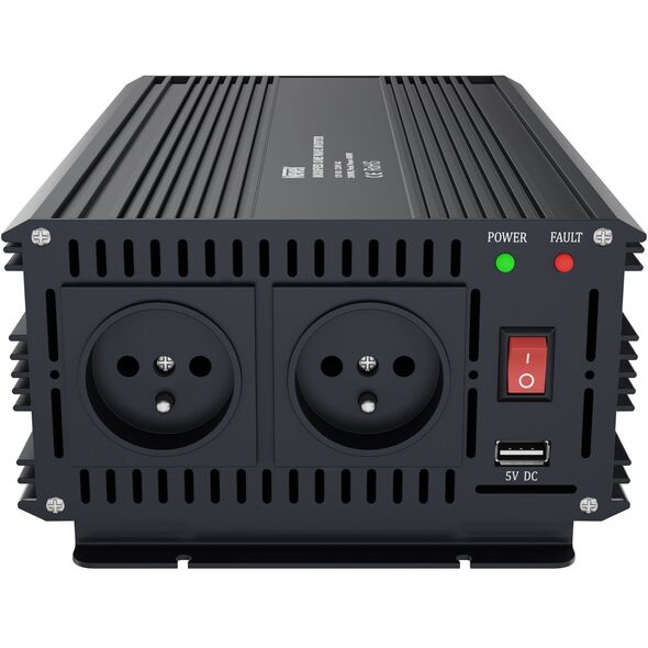 NEWELL NL3677 Przetwornica napięcia z modyfikowaną sinusoidą - 12 V / 230 V, 2000 W