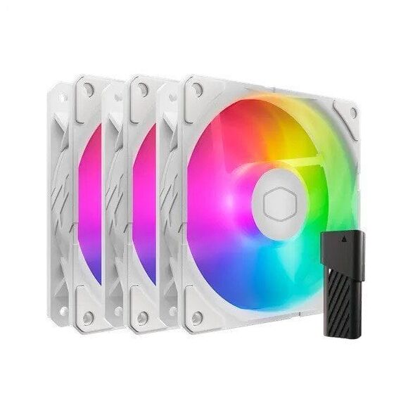 Wentylator SickleFlow Edge 120 ARGB White 3-pack