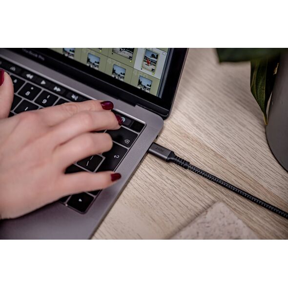 NEWELL NL4441 Kabel przewód USB-C - USB-C 240 W - 2 m grafitowy