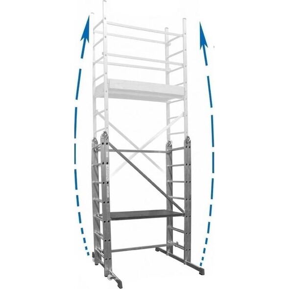 Krause Rusztowanie aluminiowe przegubowe Krause CORDA - 4,85m