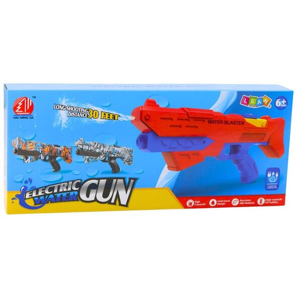 Karabin Na Wodę Elektryczny Automatyczny Niebieski Zasięg 10m LEAN Toys