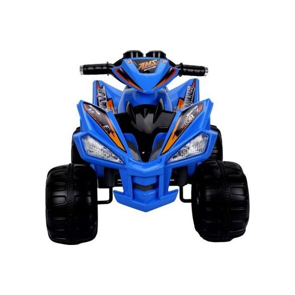 Lean Cars Quad na akumulator Duże Koła Niebieski