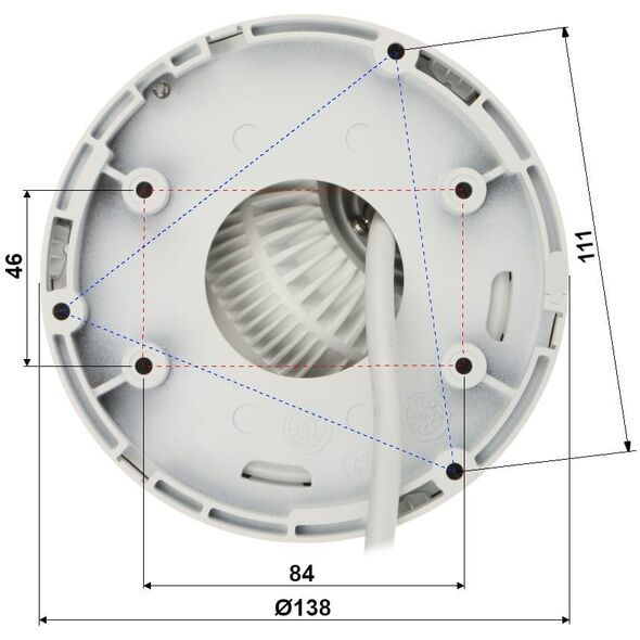HYBRYDOWA KAMERA TERMOWIZYJNA IP DS-2TD1228T-2/QA(B) HeatPro 2.1mm - 720p, 2.2mm - 4Mpx Hikvision