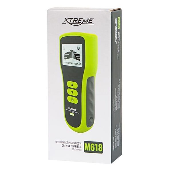 50-618# Detektor obecności napięcia drewna metalu m618 3w1 xtreme