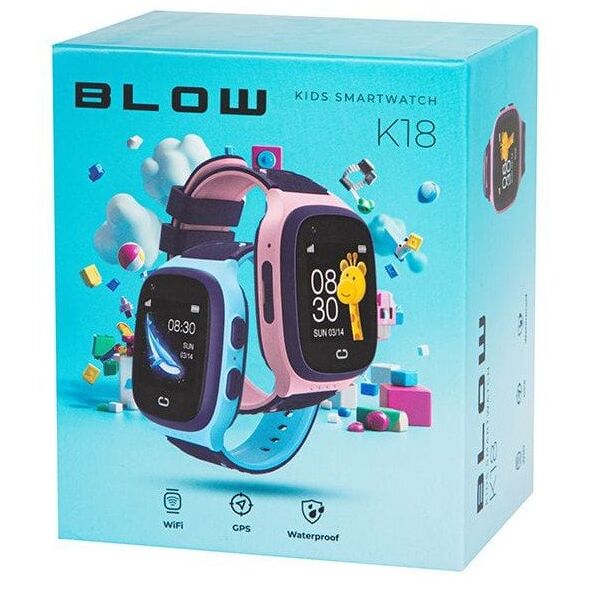 89-014# Smartwatch blow kids k18 4g gps różowy