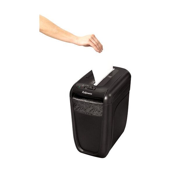 Καταστροφέας Fellowes Fellowes Powershred | 60Cs | Μαύρο | 22 L | Καταστροφή πιστωτικών καρτών | 75 dB | Χειρισμός χαρτιού/έξοδος 10 φύλλα ανά πέρασμα | Καταστροφέας με διασταυρούμενη κοπή | Εγγύηση 24 μήνες.