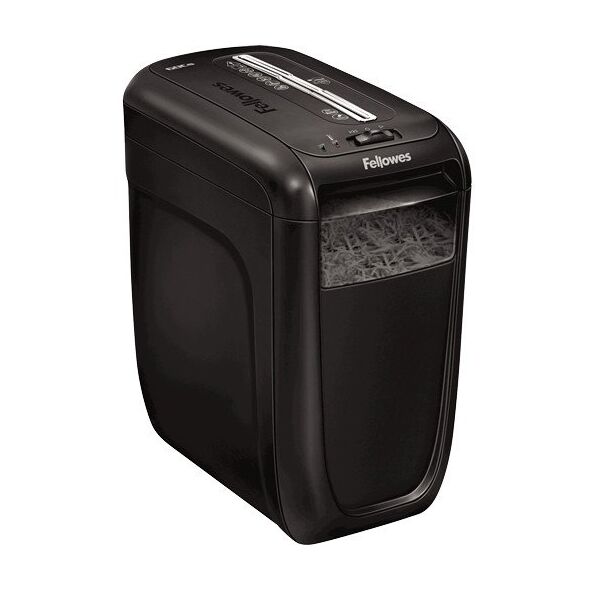 Καταστροφέας Fellowes Fellowes Powershred | 60Cs | Μαύρο | 22 L | Καταστροφή πιστωτικών καρτών | 75 dB | Χειρισμός χαρτιού/έξοδος 10 φύλλα ανά πέρασμα | Καταστροφέας με διασταυρούμενη κοπή | Εγγύηση 24 μήνες.