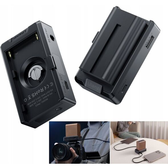 Płytka Zasilająca Na Usb-c Dc Pd Usb-a Do Sony Np F750 F770 F960 F970 1/4"" / Pa03