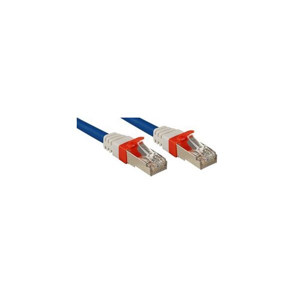 Lindy Patchkabel Cat6(A) SSTP / S/FTP PIMF blau 1.00m 10Gbit (45374)