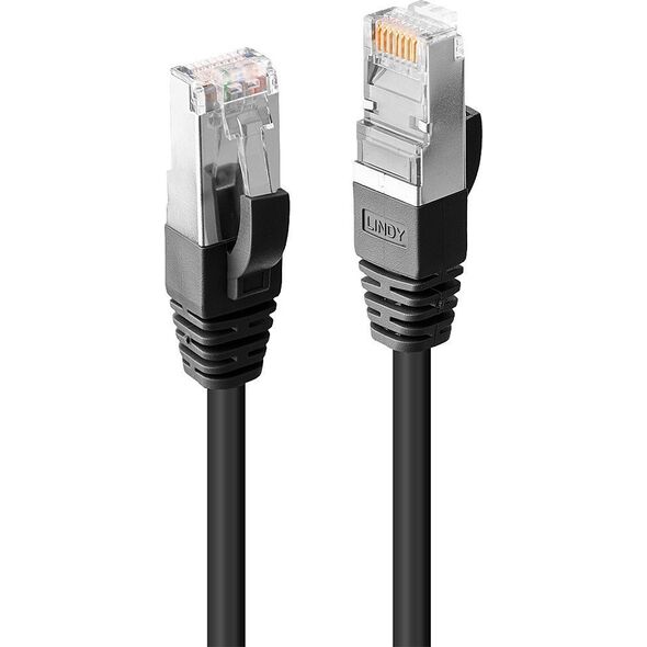 Lindy Lindy Patchkabel Cat6 SSTP / S/FTP PIMF schwarz 0.30m