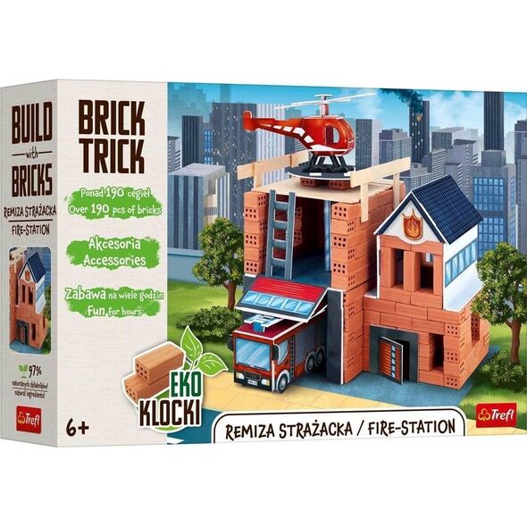 Brick Trick - Remiza Strażacaka XL TREFL EDUKAMP