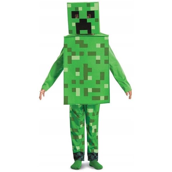 Strój dziecięcy - Minecraft Creeper - rozmiar M EDUKAMP