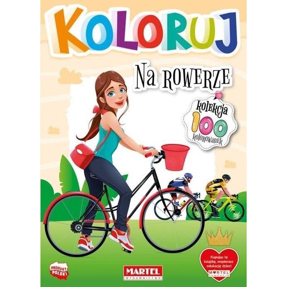 Koloruj - Na rowerze EDUKAMP