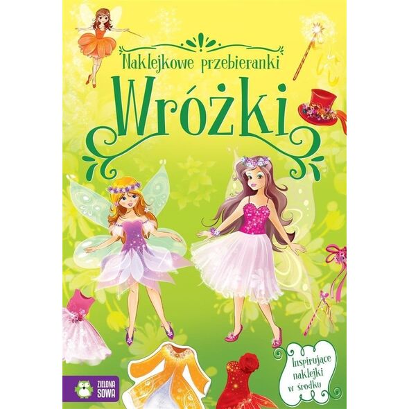 Naklejkowe przebieranki. Wróżki EDUKAMP